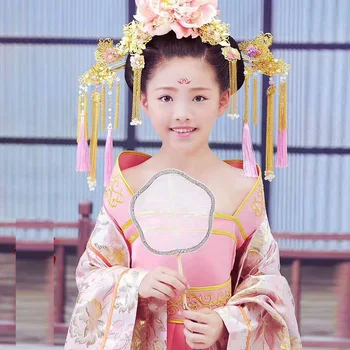Kostim roze princeza iz dinastije Tang Man Tin Fung Ханфу za tematske fotografije, odijelo za scenskog predstavljanja Ханфу