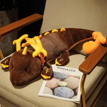 Igra Genshin Impact Morax Dragon Pliš lutke jastuci 68 cm anime Cosplay Odijelo Rekvizite Pribor Crtić jastuk