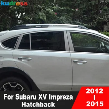 Za Subaru Impreza XV Hatchback 2012 2013 2014 2015, završiti prag od nehrđajućeg čelika, masku, ukrasne trake, auto oprema